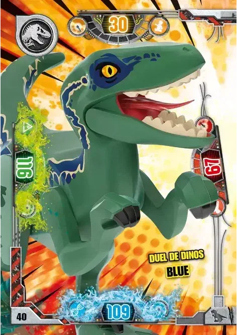 Couverture de Duel de dinos Blue