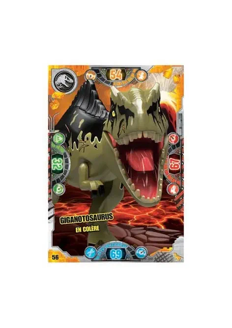Couverture de Giganotosaurus en colère (brillante)