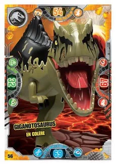 Couverture de Giganotosaurus en colère (brillante)