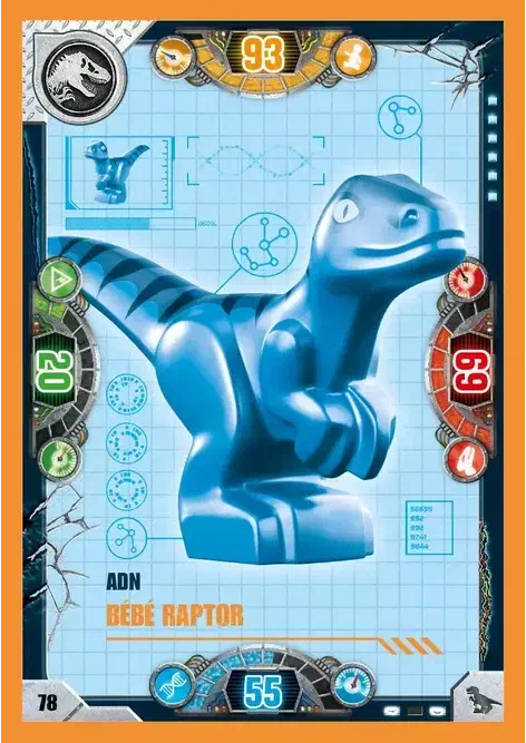 Couverture de ADN Bébé Raptor