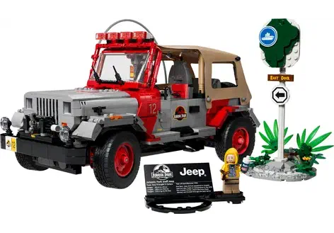 Couverture de Jurassic Park Jeep Wrangler