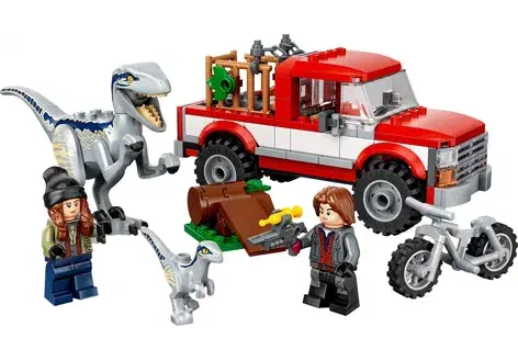 Couverture de Blue & Beta Velociraptor Capture