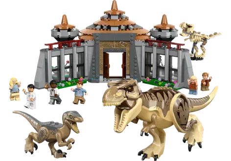 Couverture de Visitor Center: T. rex & Raptor Attack