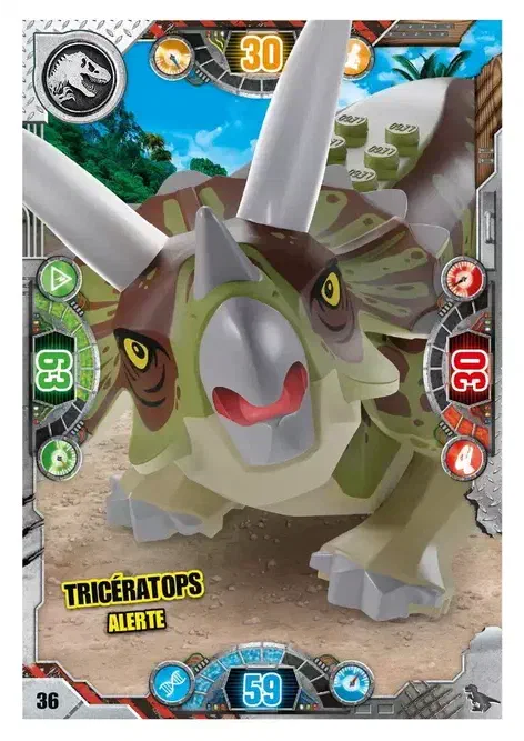 Couverture de Tricératops alerte