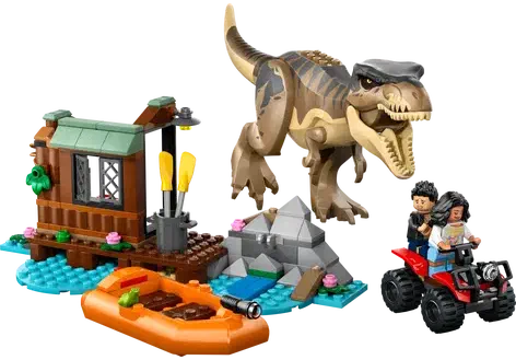 Couverture de T. rex River Escape