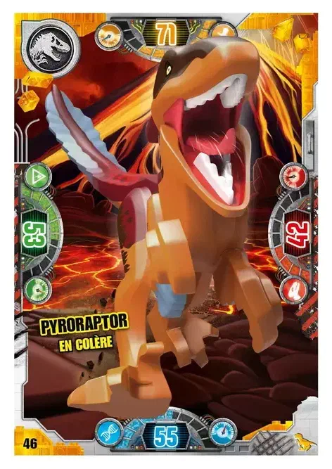 Couverture de Pyroraptor en colère