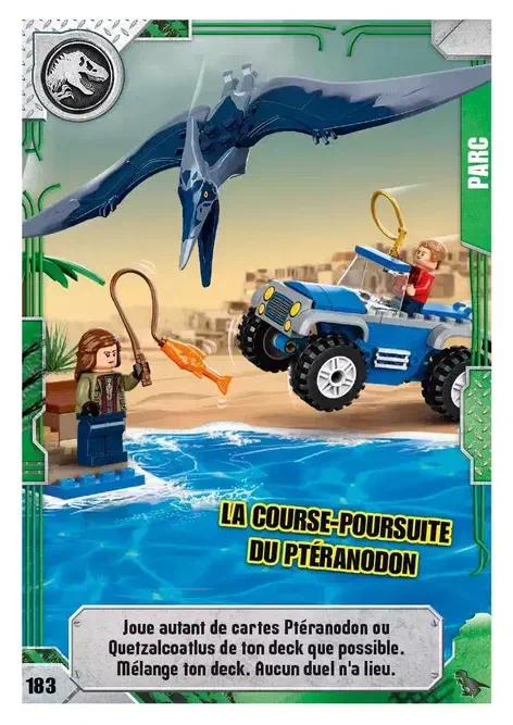 Couverture de La course-poursuite du Ptéranodon