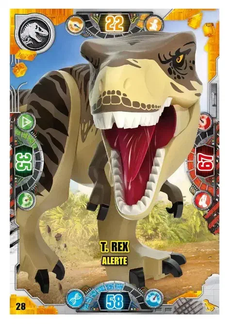 Couverture de T. rex alerte