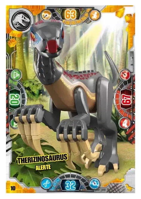 Couverture de Therizinosaurus alerte