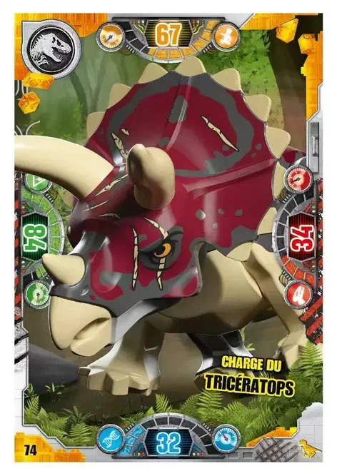 Couverture de Charge du Tricératops