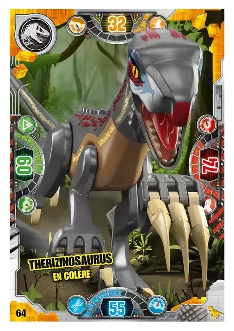 Couverture de Therizinosaurus en colère
