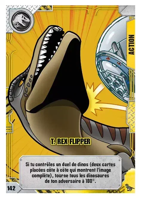 Couverture de T. rex Flipper