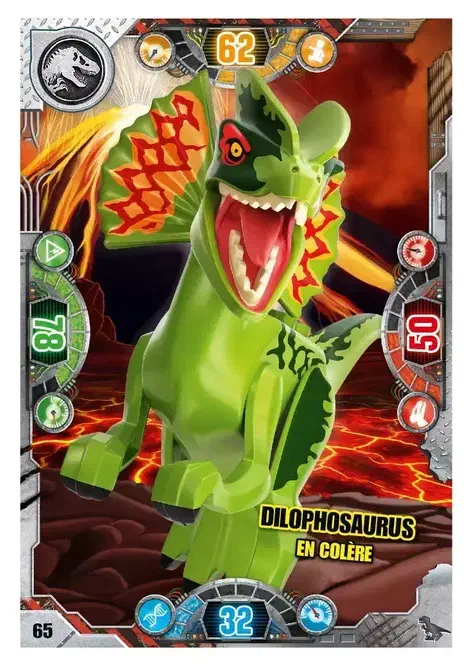 Couverture de Dilophosaurus en colère