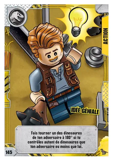 Carte de collection LEGO Jurassic World : Idée géniale