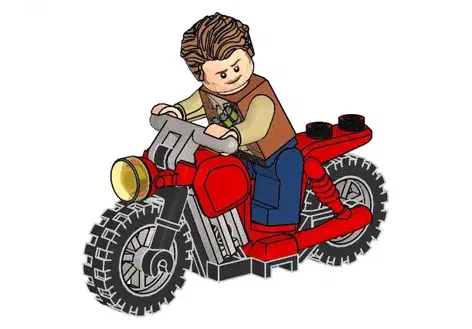 Couverture de Owen Grady and Red Motorbike