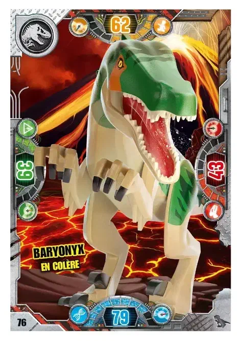 Couverture de Baryonyx en colère