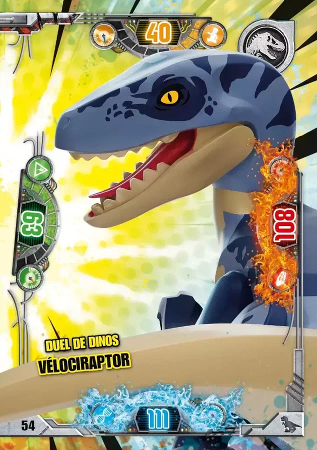 Duel de dinos Vélociraptor