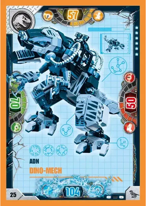 Couverture de ADN Dino-Mech