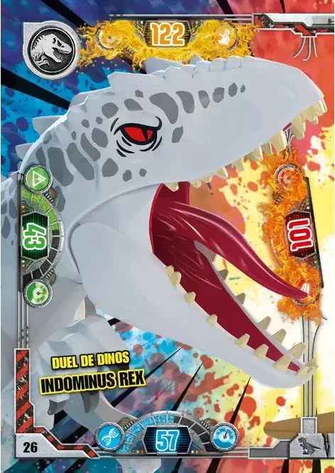Couverture de Duel de dinos Indominus rex