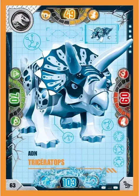 Couverture de ADN Tricératops