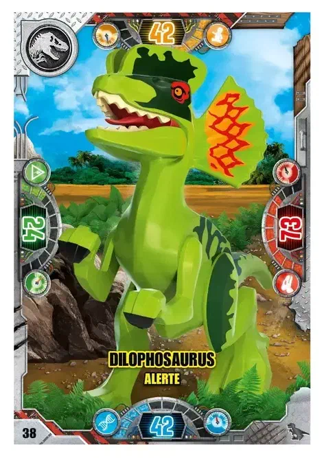 Couverture de Dilophosaurus alerte