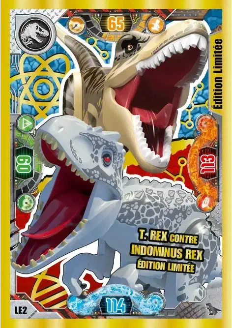 Couverture de T. rex contre Indominus rex édition limitée