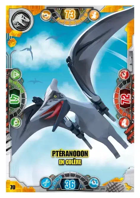 Couverture de Ptéranodon en colère