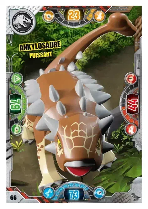 Couverture de Ankylosaure puissant