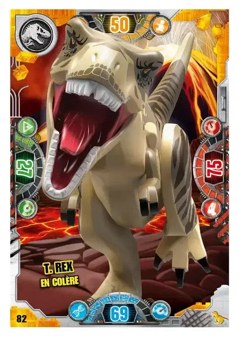 Couverture de T. rex en colère
