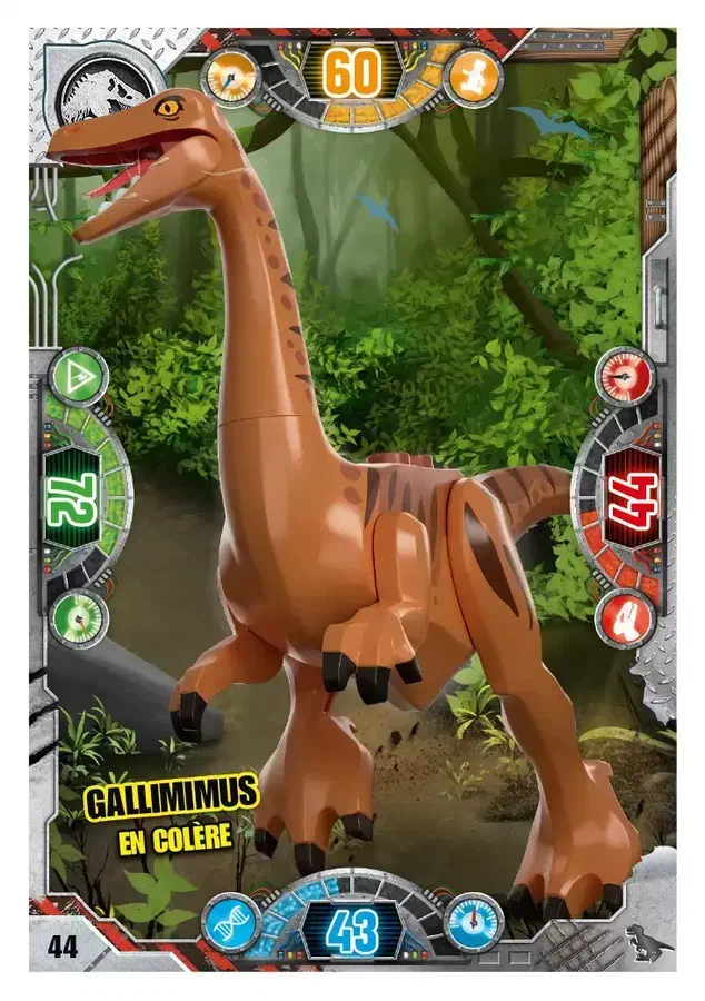 Gallimimus en colère