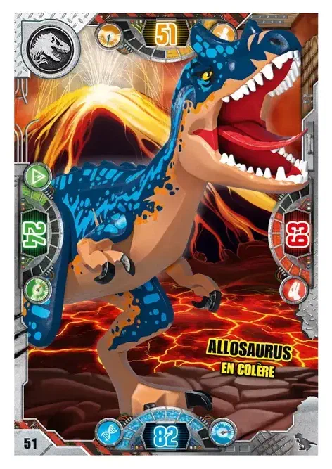Couverture de Allosaurus en colère