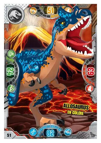 Allosaurus en colère