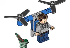 Couverture de Owen with Jet Pack and Raptor