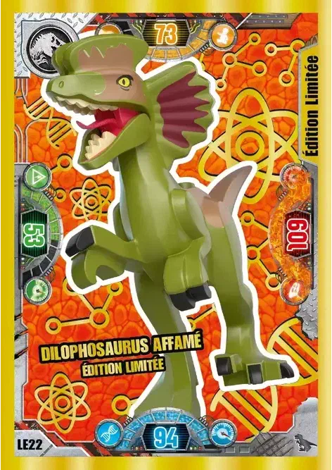 Couverture de Dilophosaurus affamé édition limitée