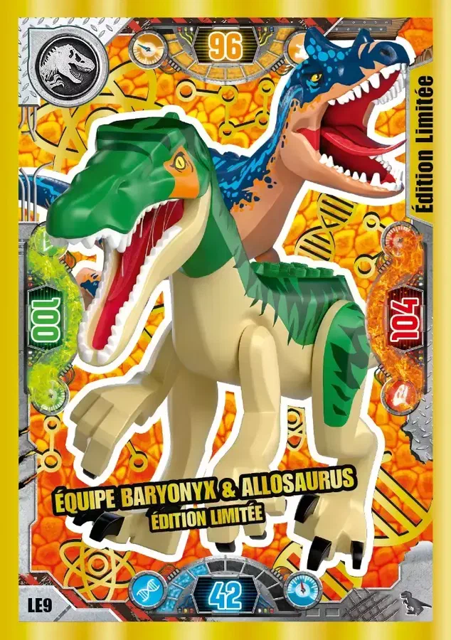 Équipe Baryonyx & Allosaurus édition limitée