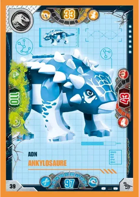 Couverture de ADN Ankylosaure