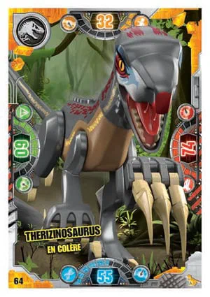 Therizinosaurus en colère (Brillante)