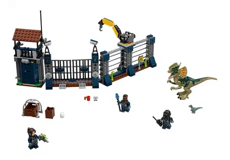 Couverture de Dilophosaurus Outpost Attack