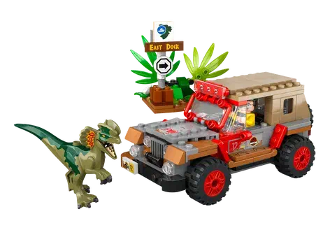 Couverture de Dilophosaurus Ambush