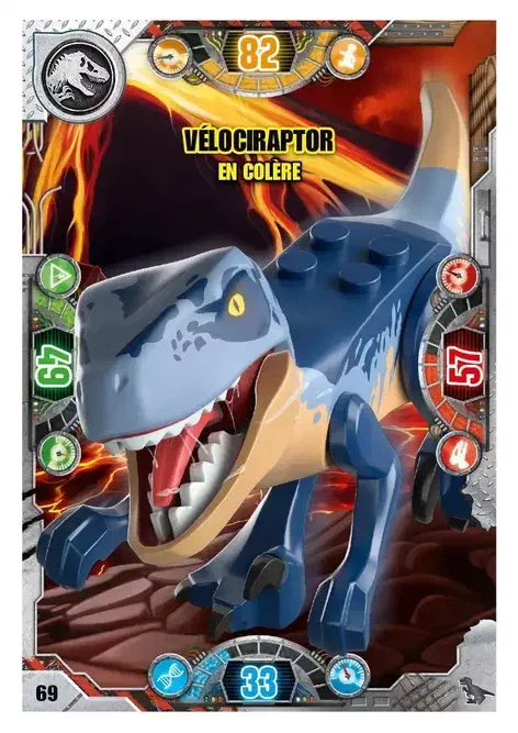 Couverture de Vélociraptor en colère