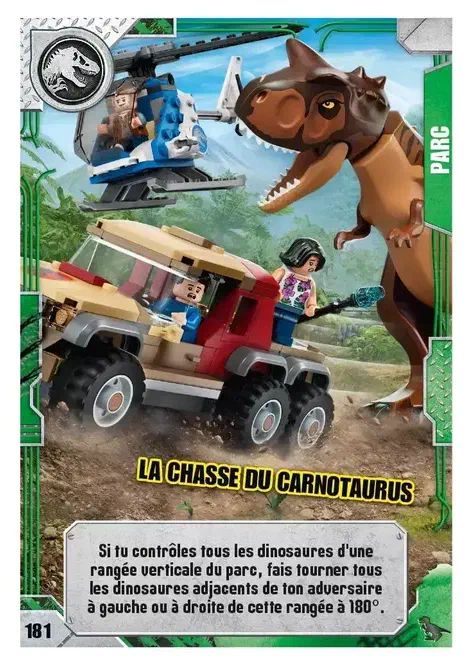 Couverture de La chasse du Carnotaurus