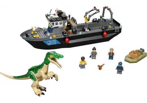 Couverture de Baryonyx Dinosaur Boat Escape