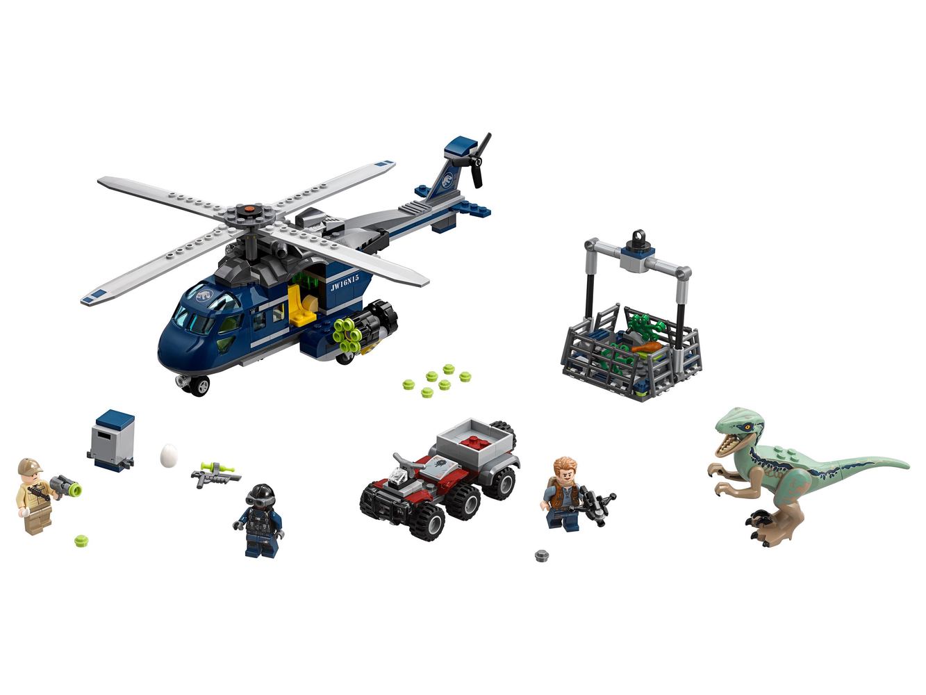 Blue's Helicopter Pursuit