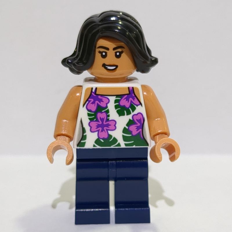 Sammy, Dark Blue Legs, Vest Top