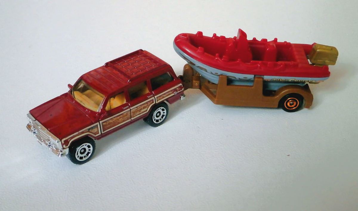 Jeep Wagoneer Boat Transporter