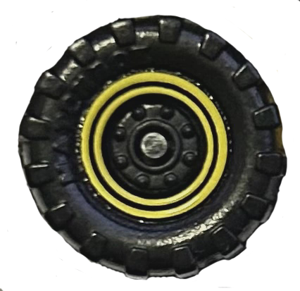 2-Ringed 8 Dot YellowRings
