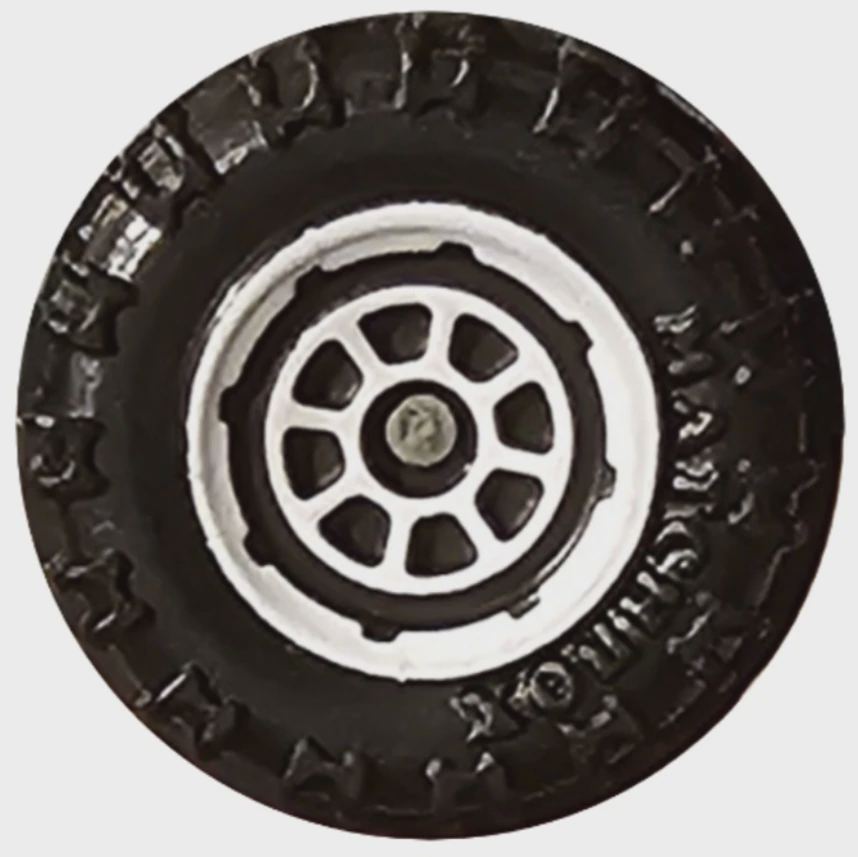 Wheel Ringed 8-Spoke White