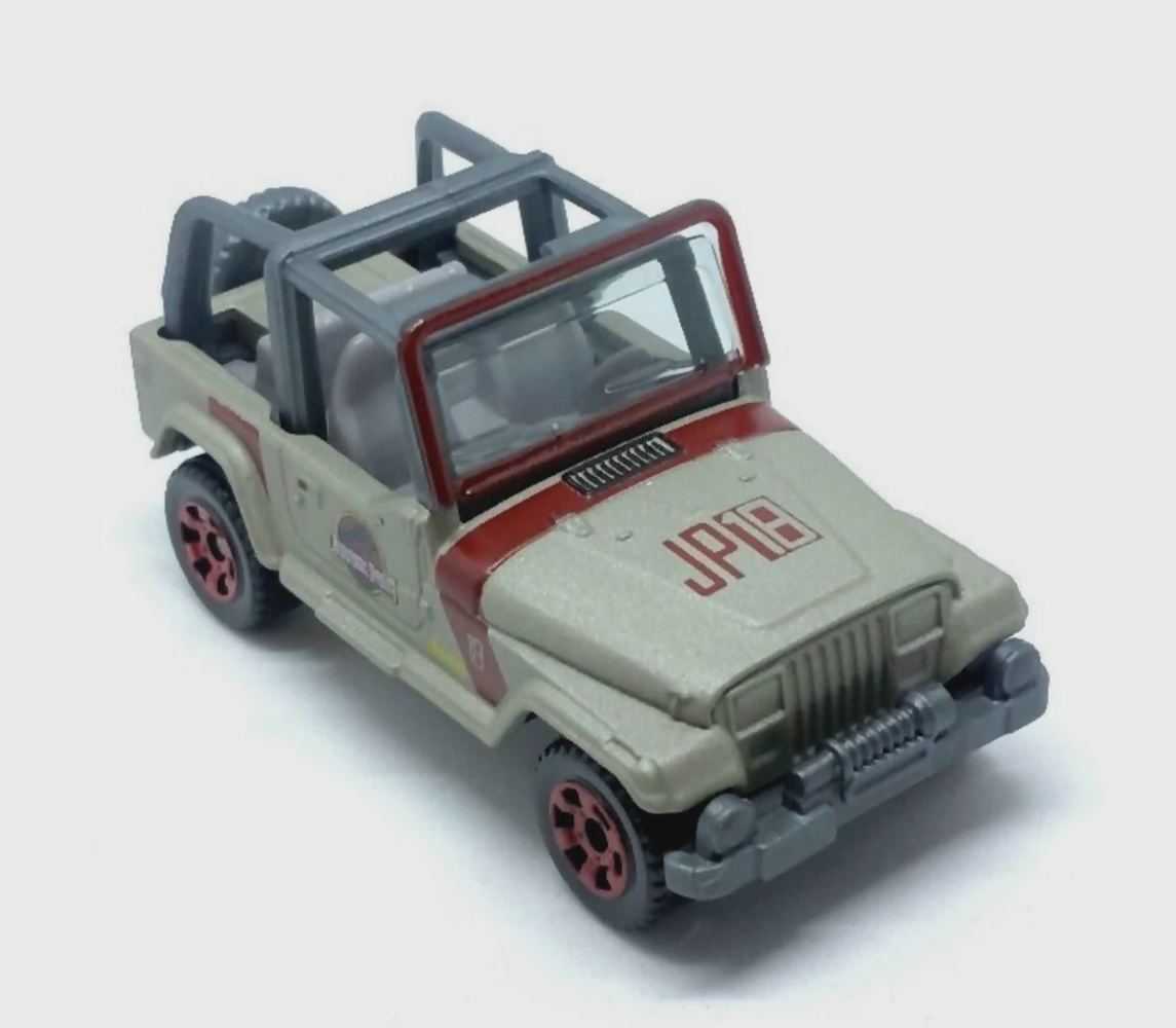 ‘93 Jeep Wrangler (With Roll Bar) - 2019 - Jurassic World 2/24 and 5-Pack: Island Explorers - FMX24