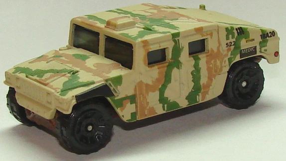 Hummer / Humvee (No Gun) - 2018 - Jurassic World (8/18) 6/18 or 5-Pack: Land Rescue Convoy - FMX25